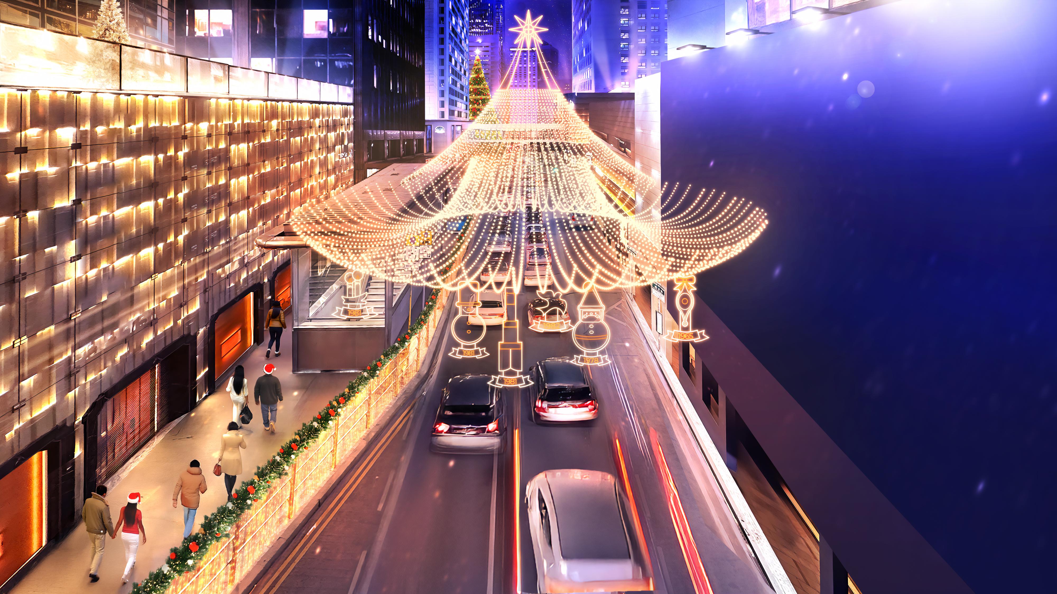 遮打道化身「星光長廊」