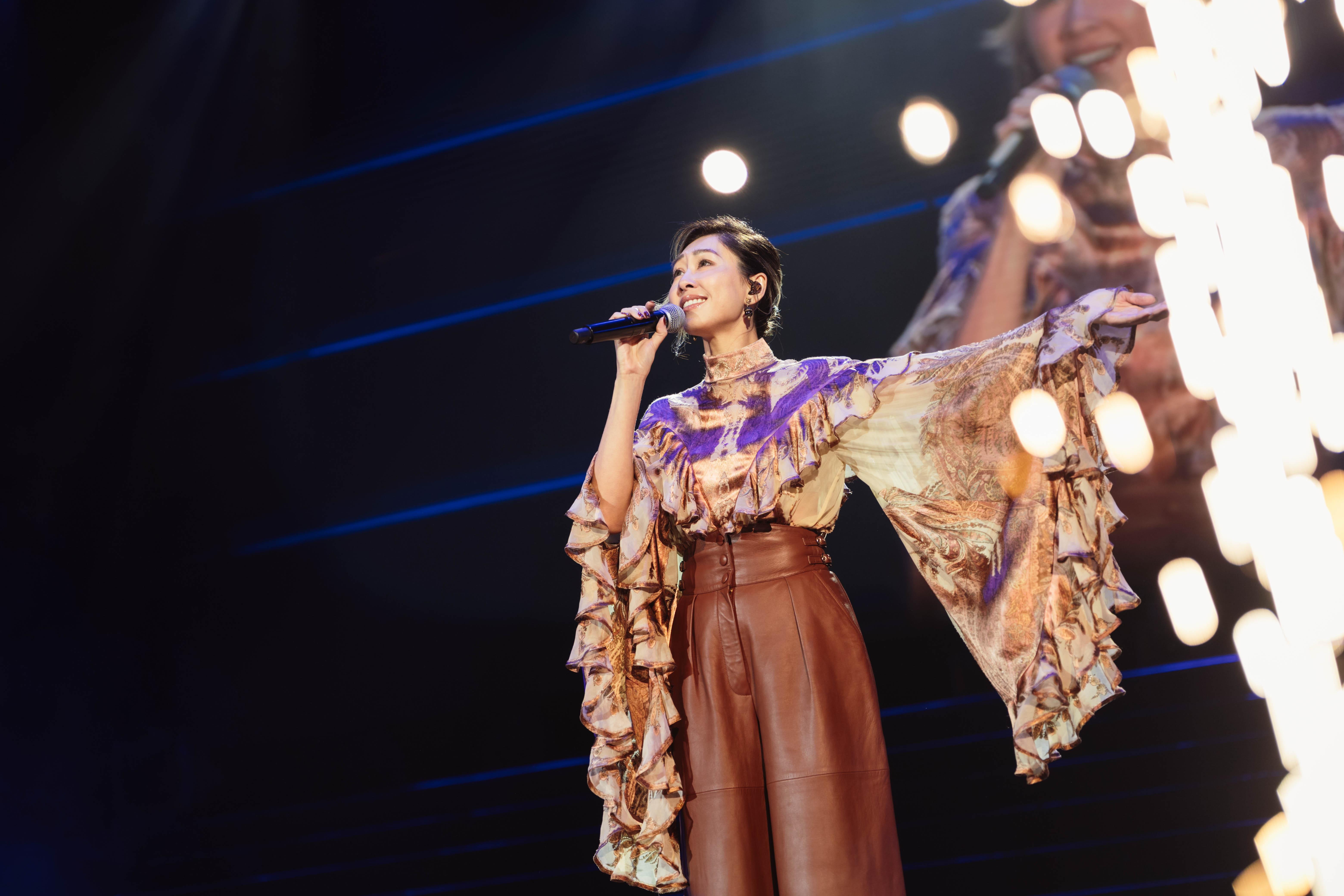 胡定欣擔任方力申演唱會嘉賓。