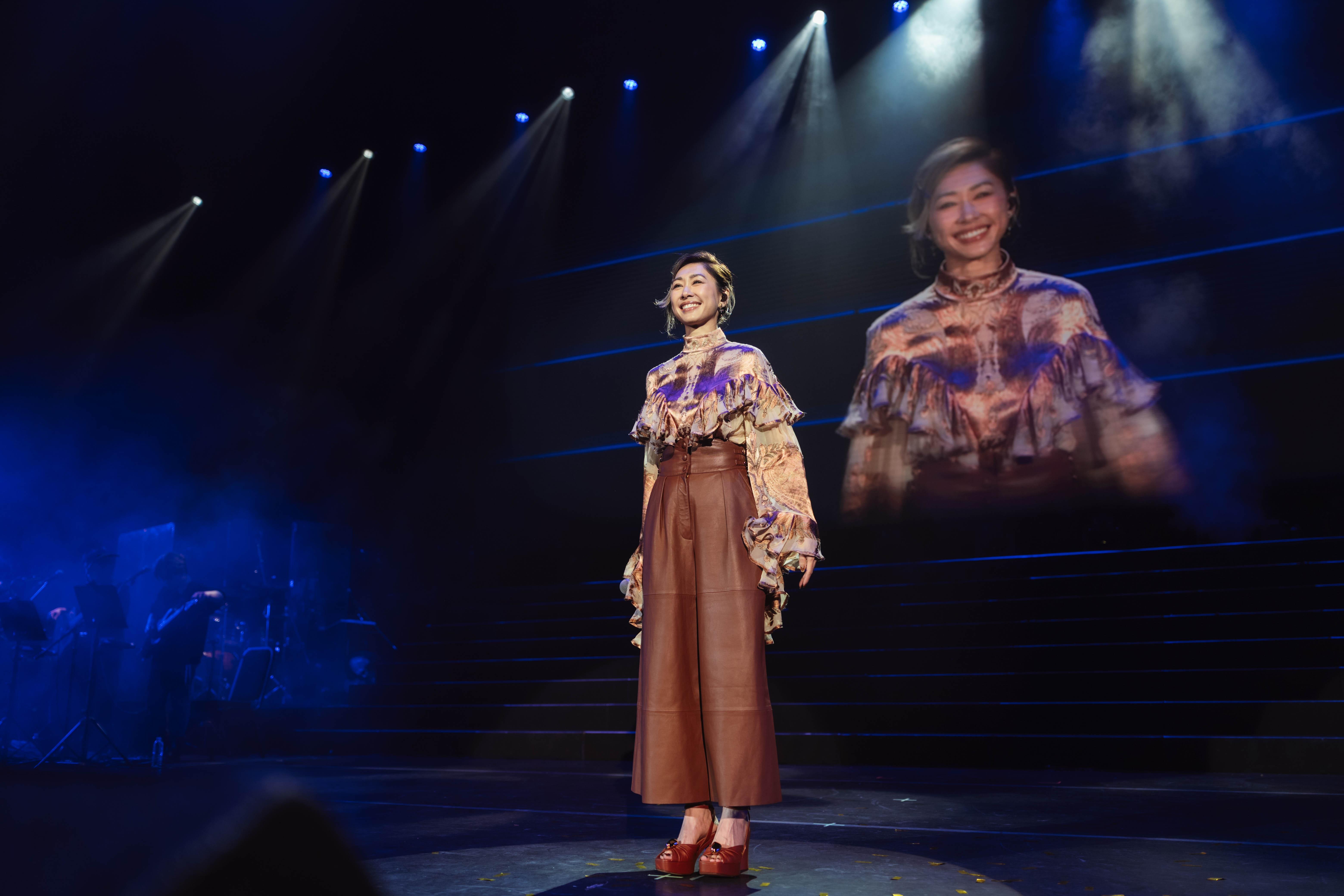 胡定欣擔任方力申演唱會嘉賓。