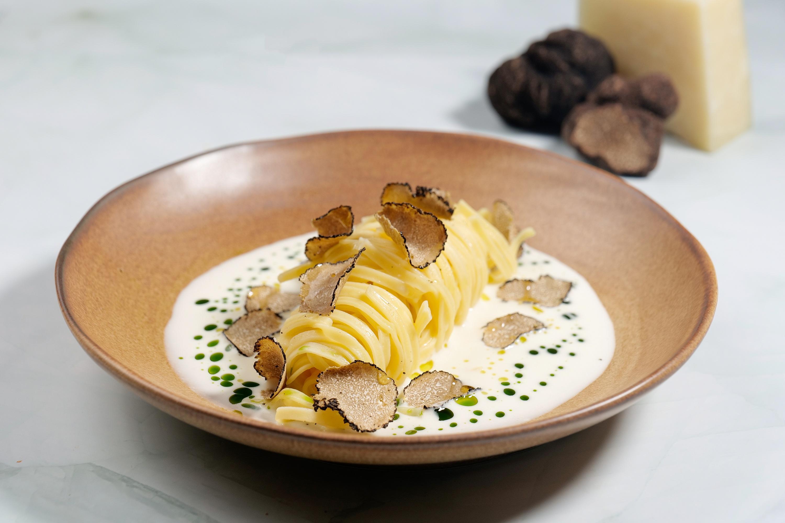 黑松露細扁意粉($228)