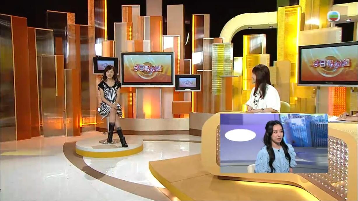 龔嘉欣20歲那年加入《東張西望》。