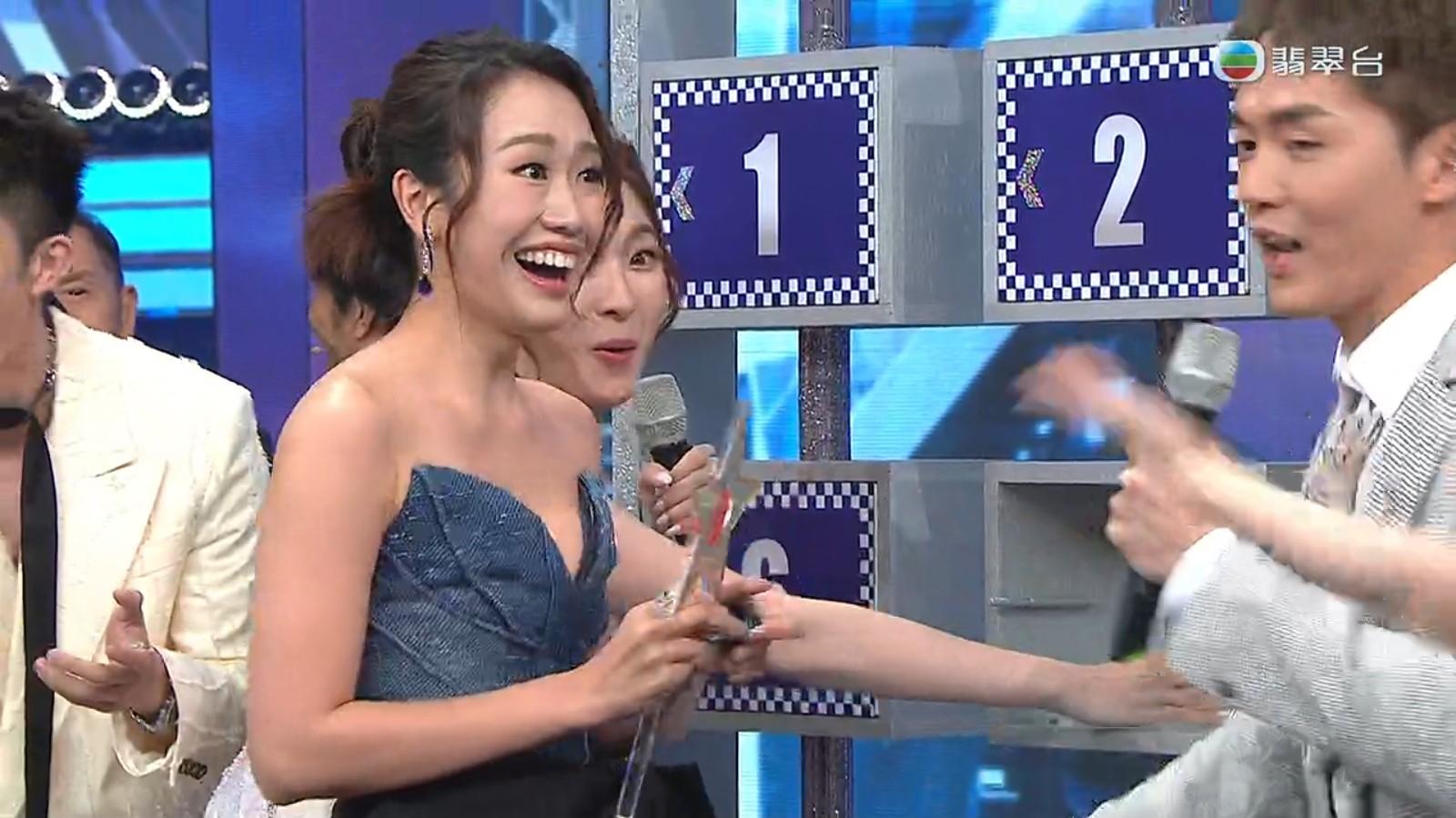 27歲藝員曾文心贏得價值33.98萬的純電SUV。