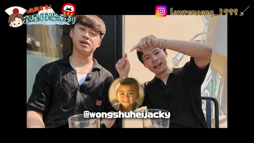 Jacky仔透露畢業後在日本從事公關的工作讓他感到非常自在。