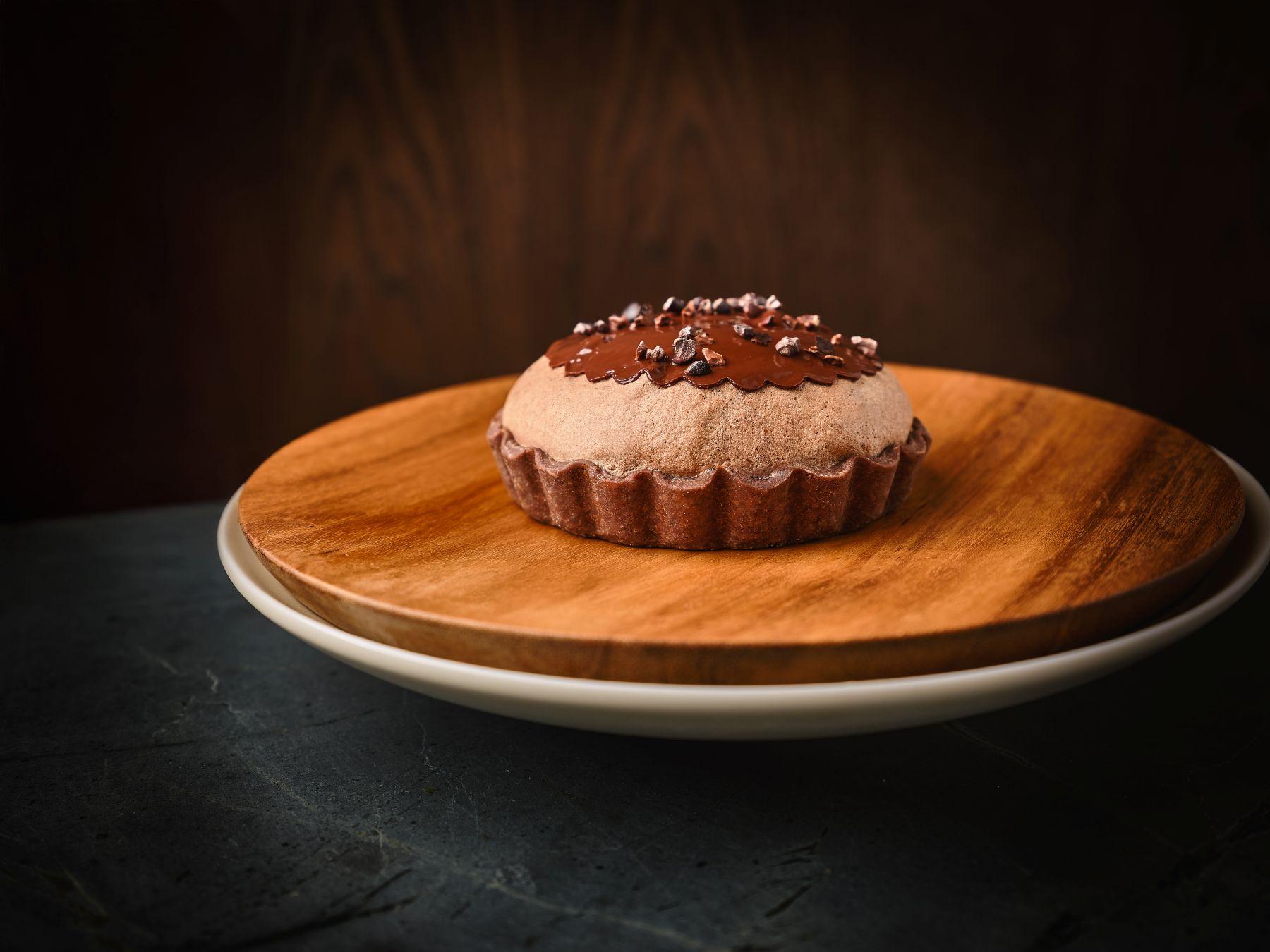 朱古力舒芙蕾撻配花椒朱古力醬$168