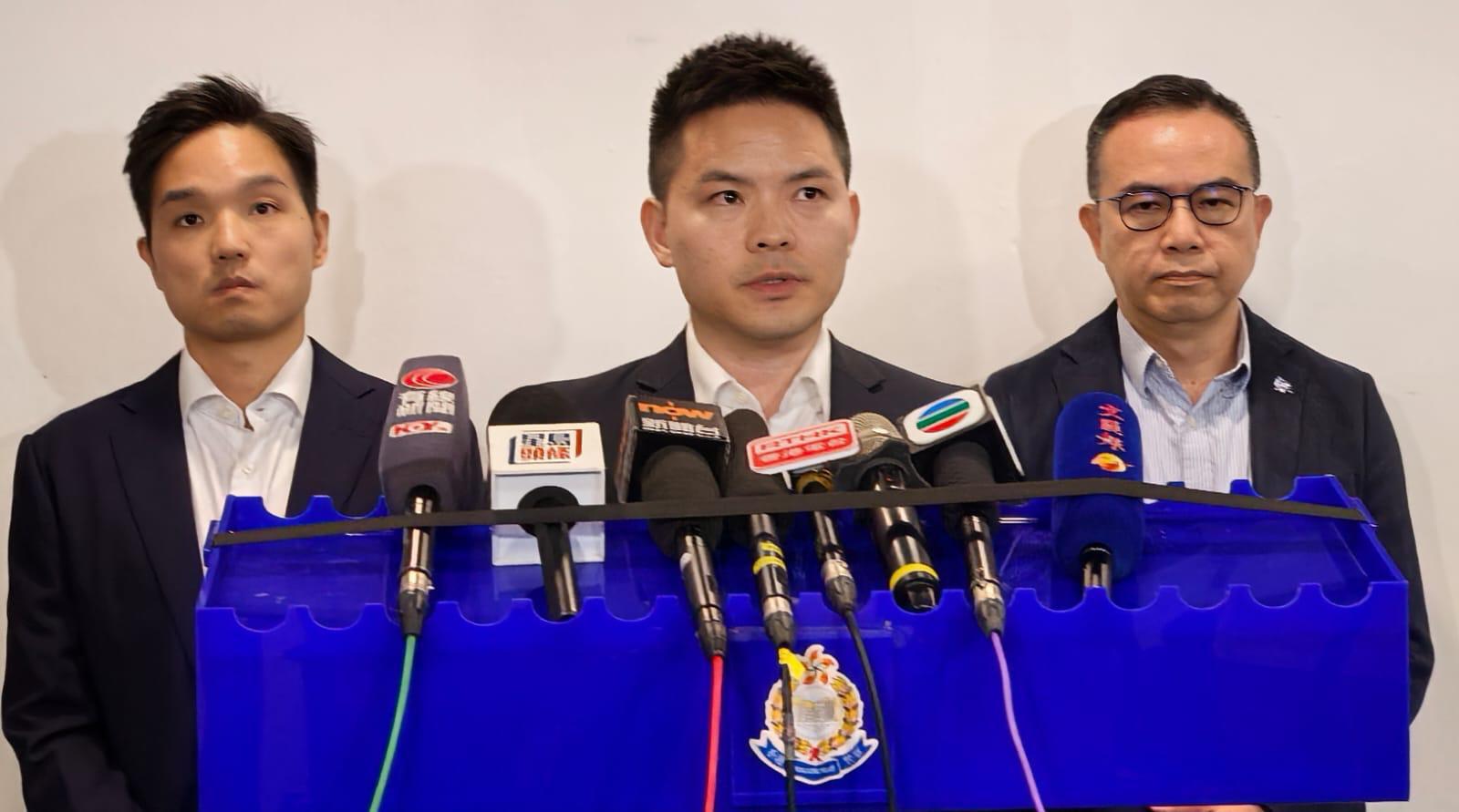 將軍澳警區刑事調查隊督察劉梓俊。