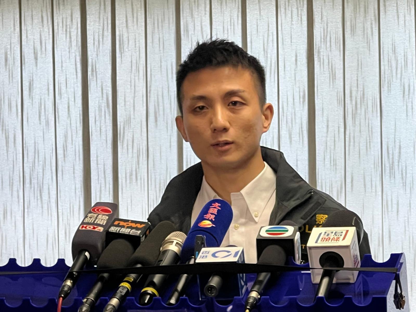 油尖警區重案組第二隊高級督察蘇文浩。