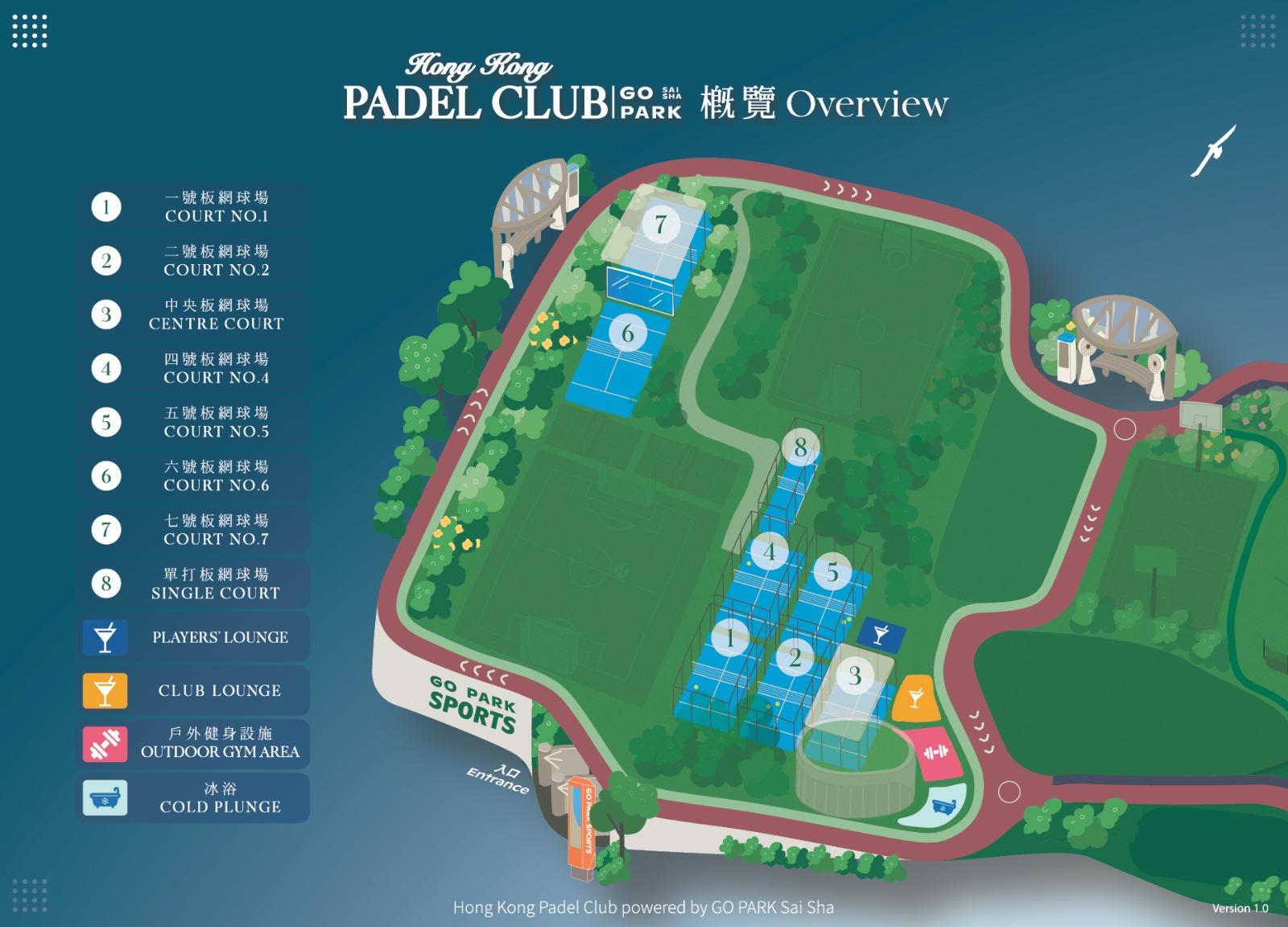 公眾可透過GO PARK Sports App登記參與