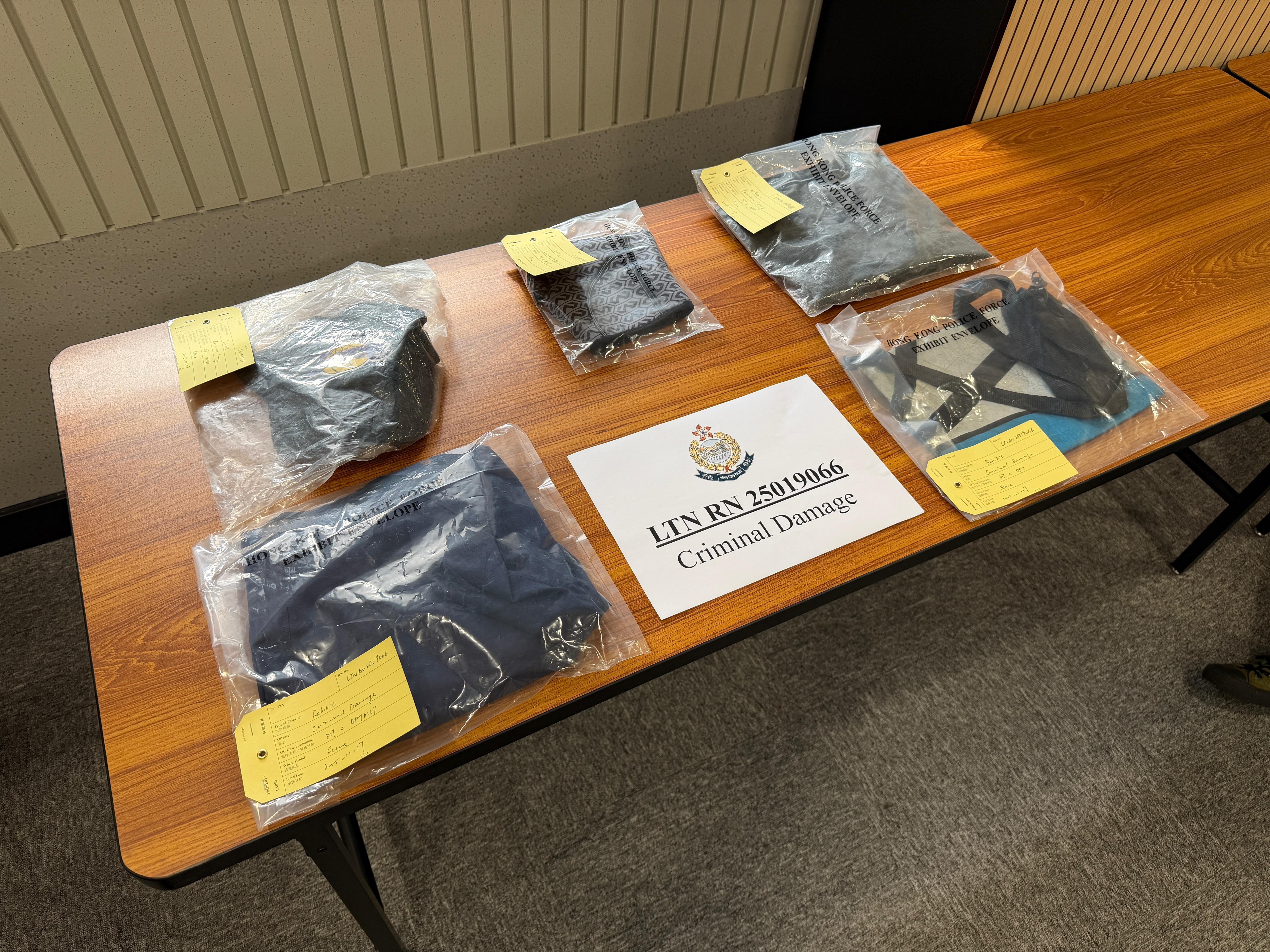 愉景灣宣傳海報4日內兩遭破壞,66歲外籍漢被捕。