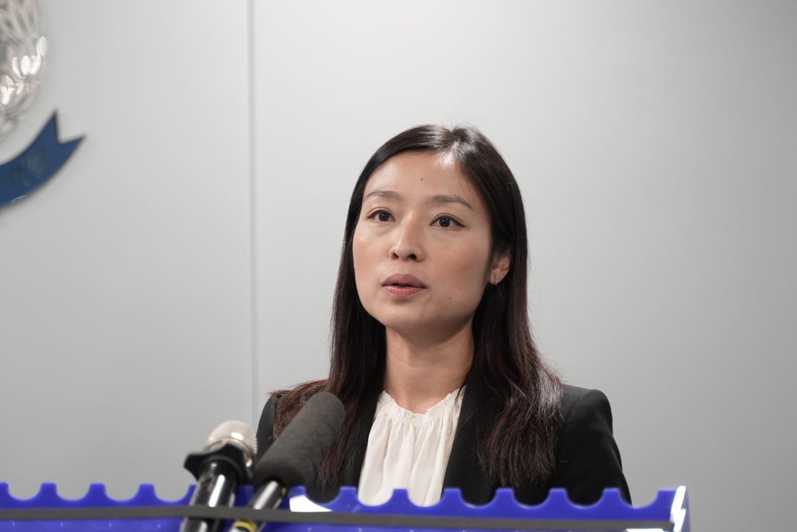 東九龍總區科技及財富罪案組高級督察任婉彤。