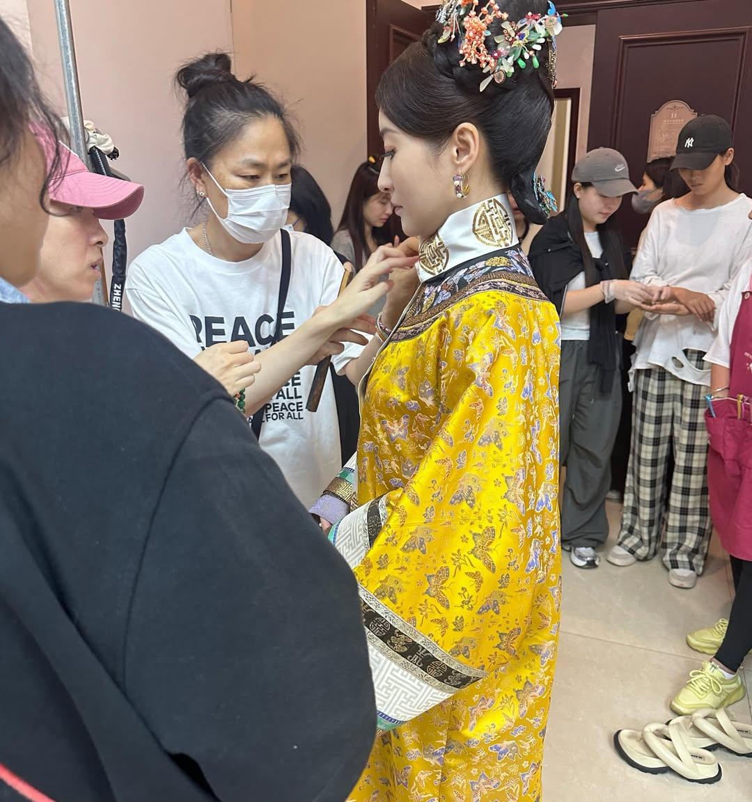 林夏薇客串演慈禧太后。