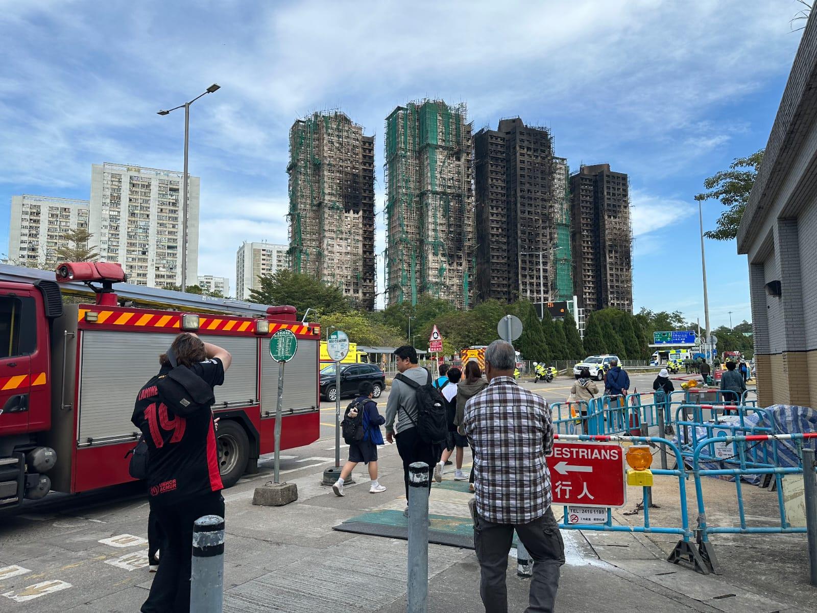 大埔宏福苑五級火,增至128死79傷。