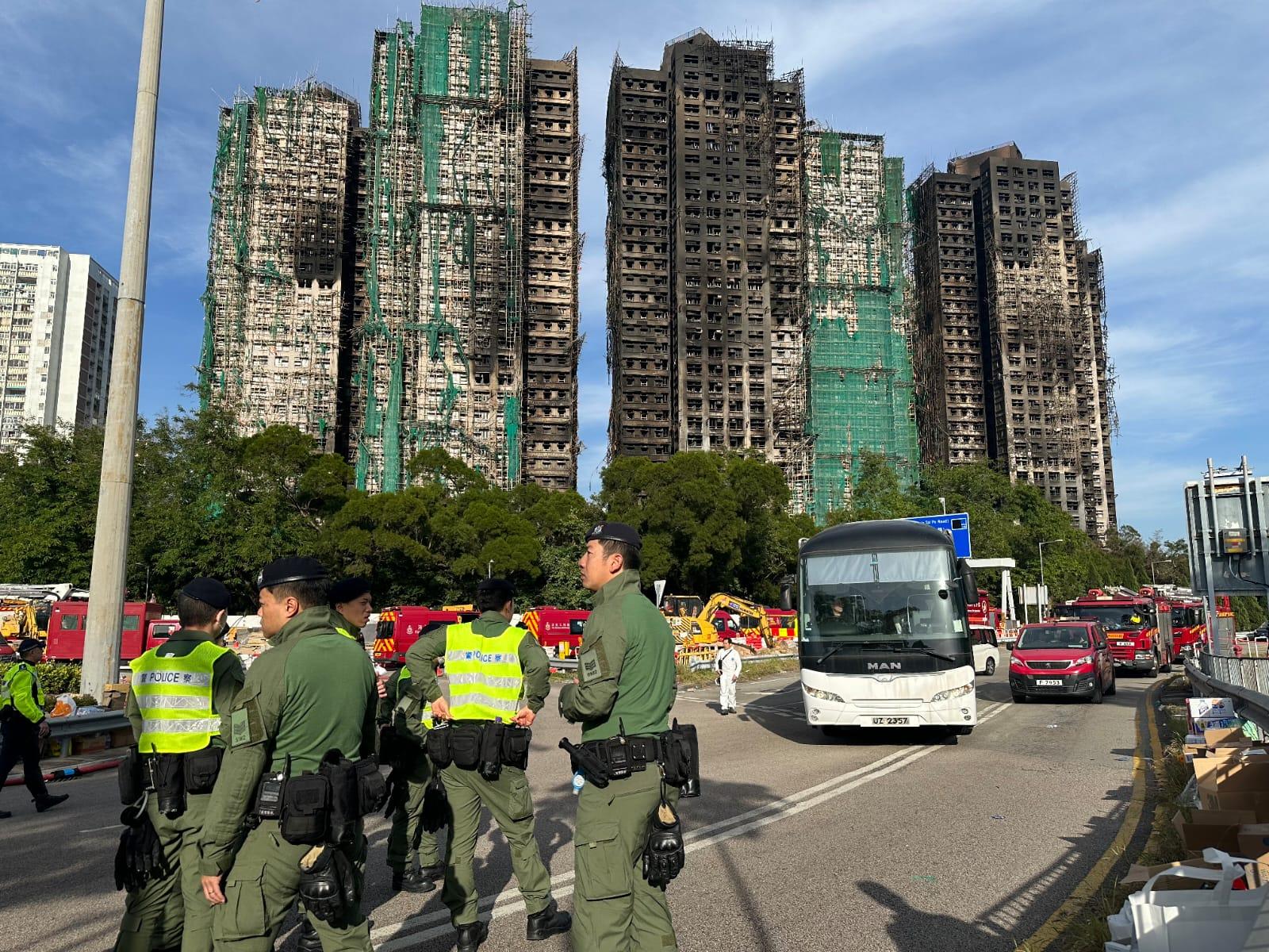 大埔宏福苑五級火,增至128死79傷。