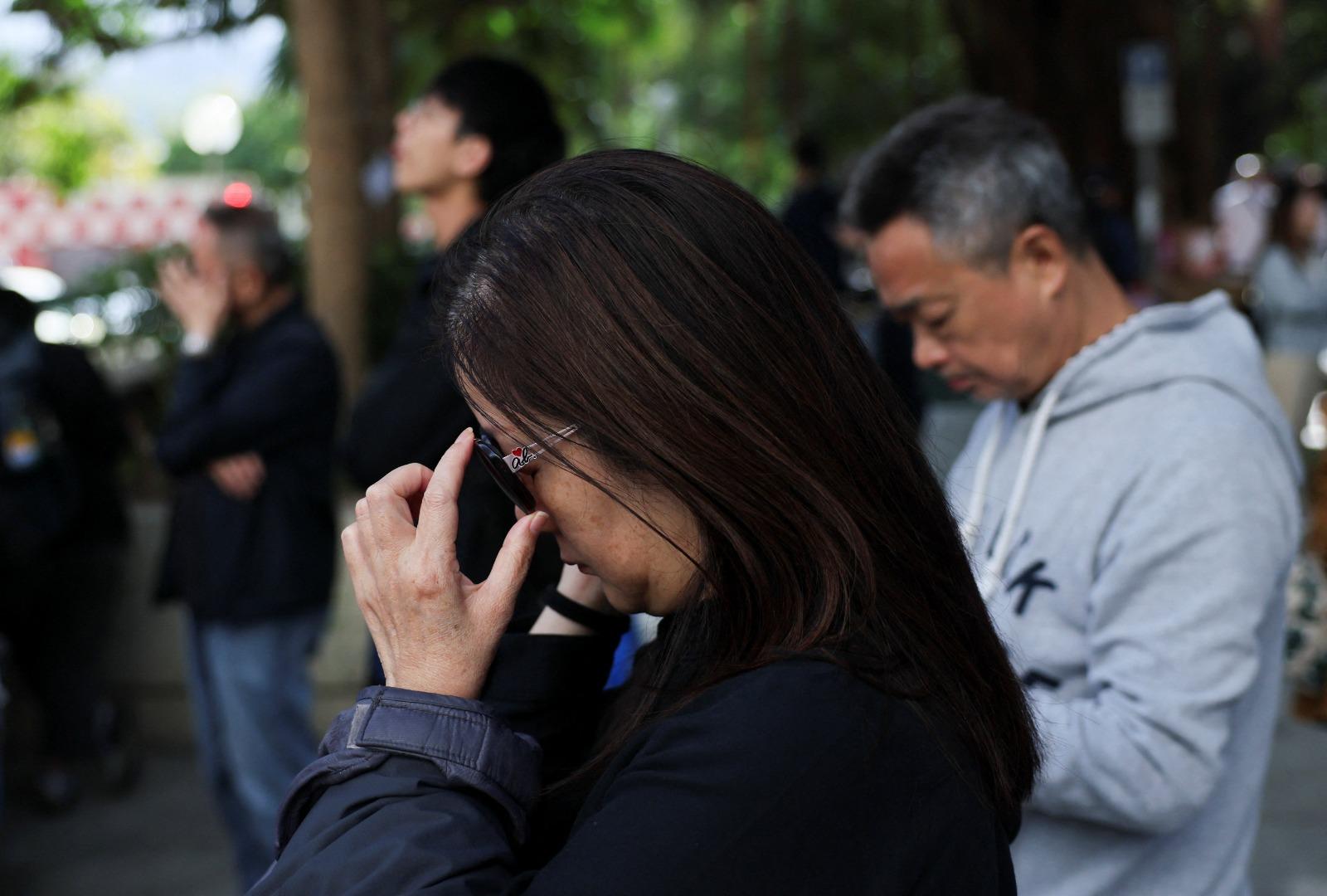 大埔宏福苑五級火(路透社)