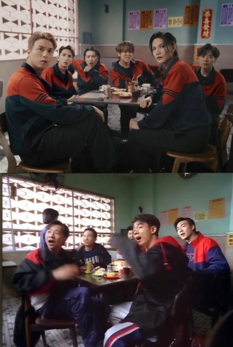 MIRROR七周年新團歌《DNA is U》MV,還原經典廣告。