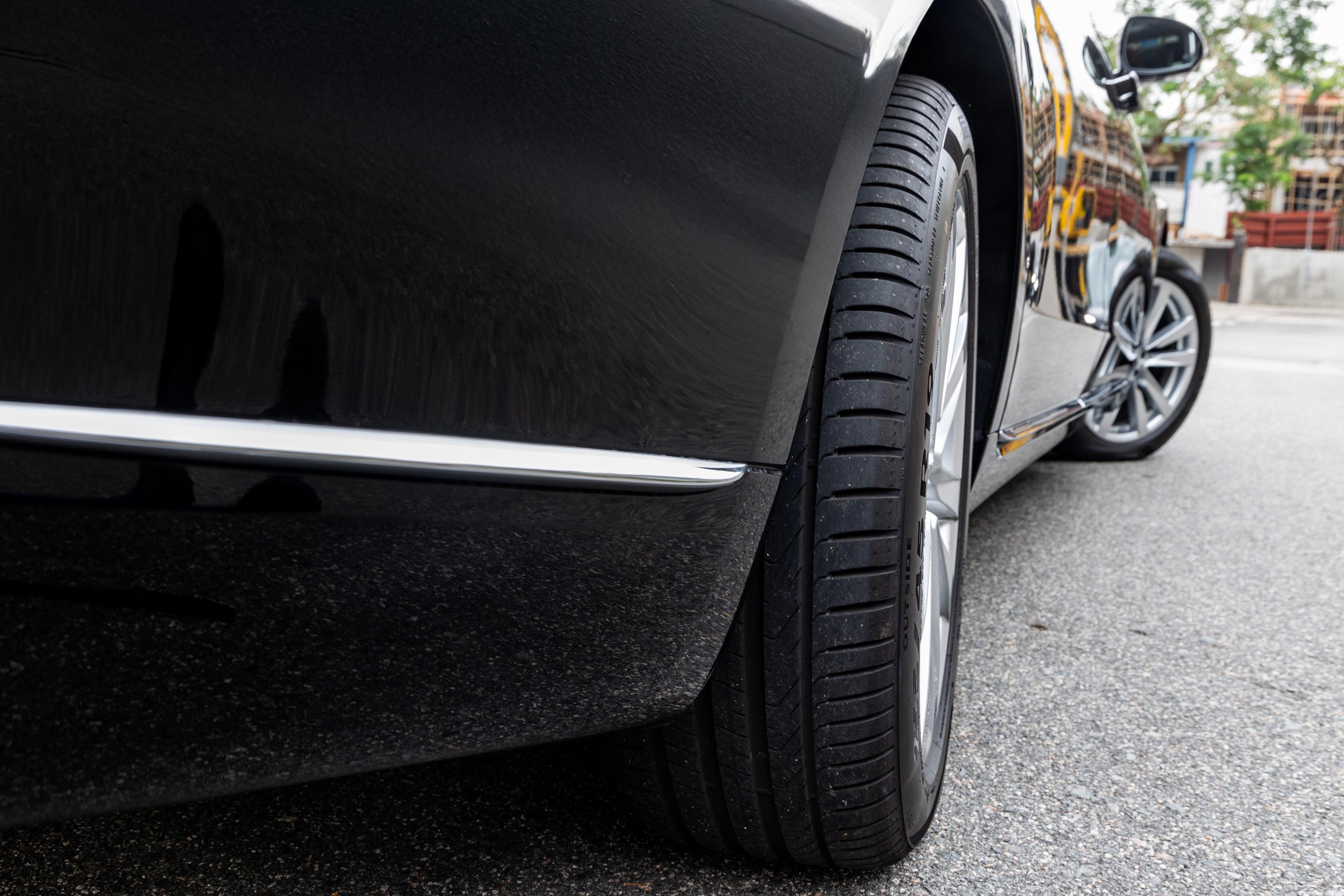 平治S 450 4MATIC配備後輪轉向。