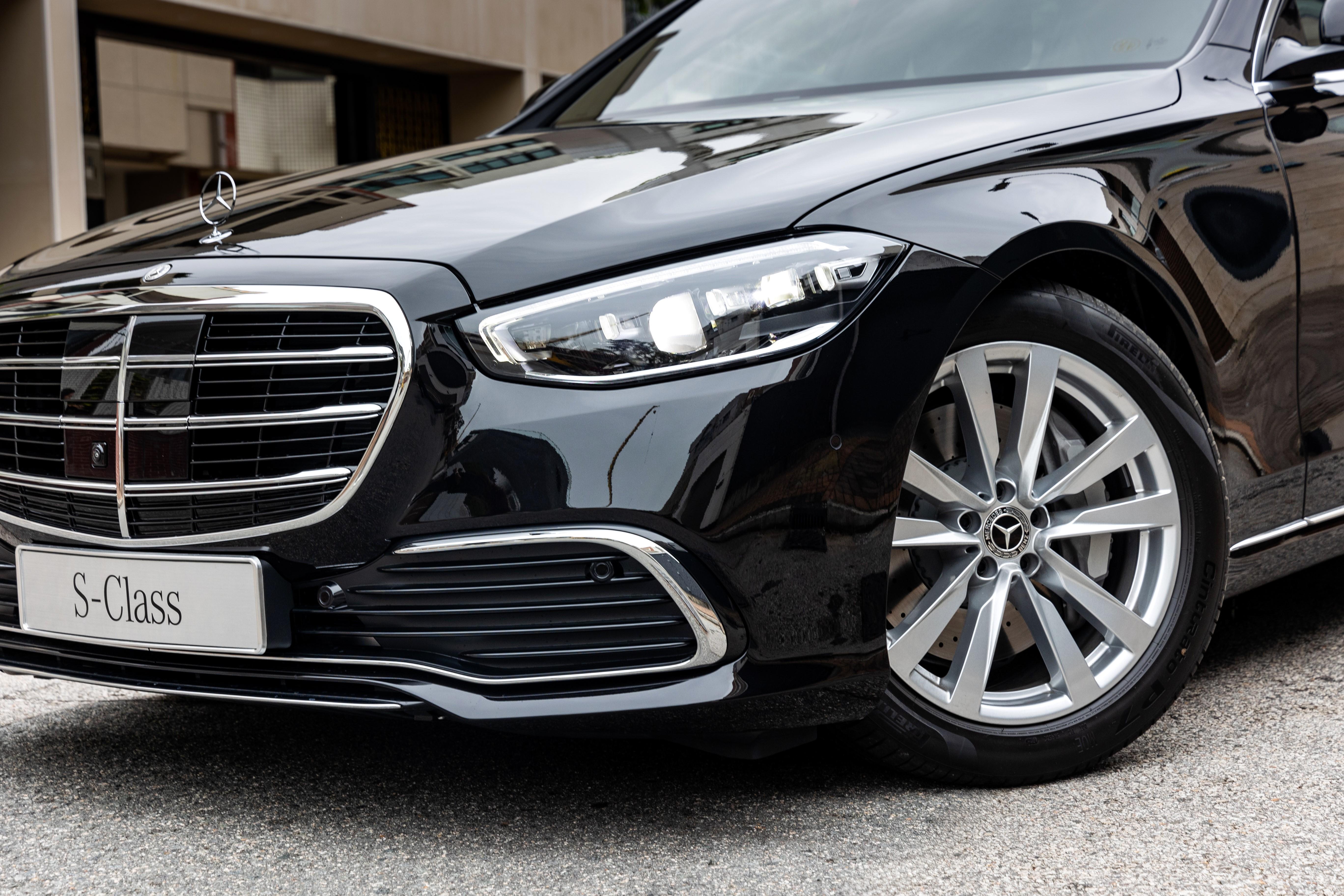 平治S 450 4MATIC可選配DIGITAL LIGHT頭燈。