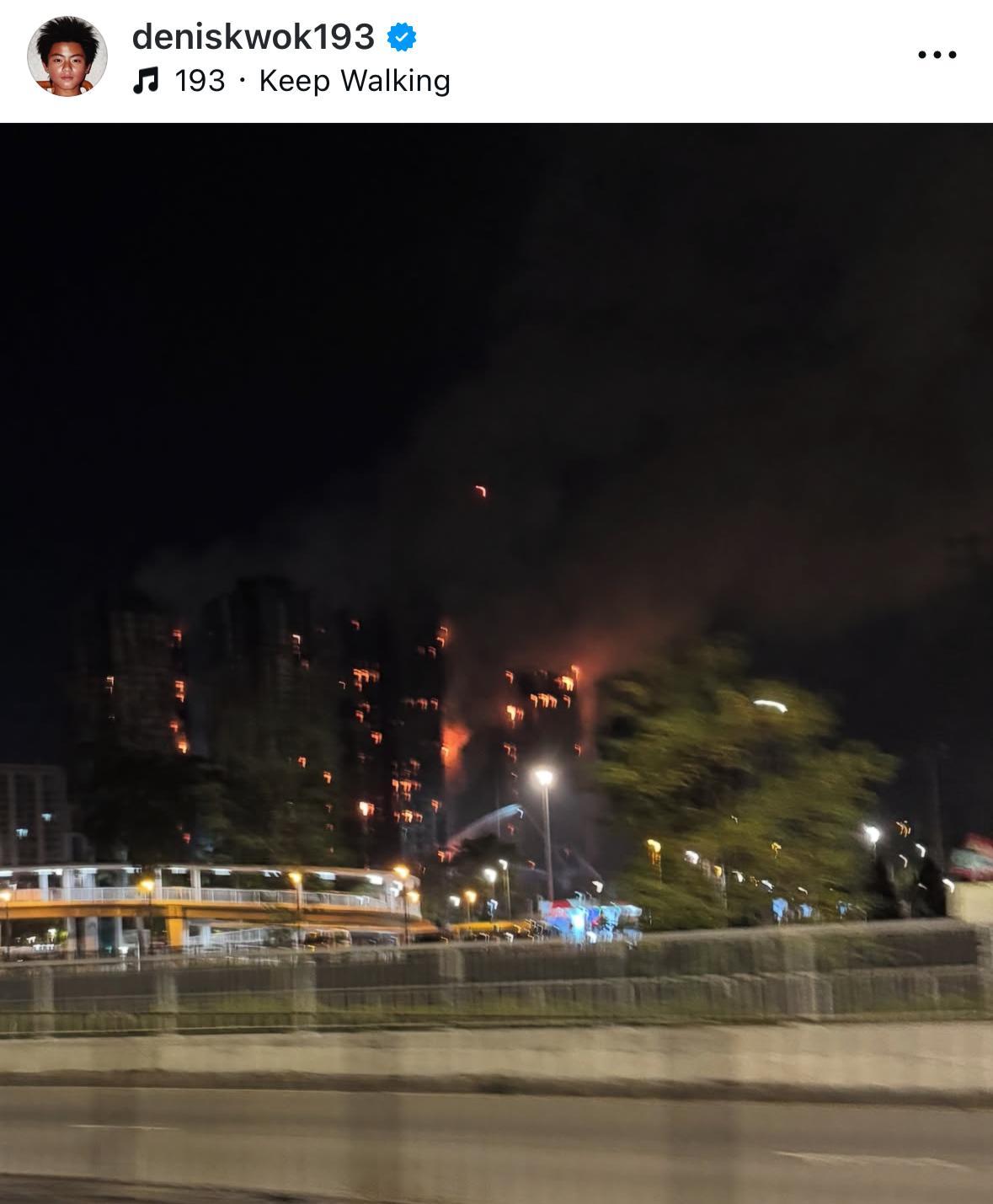 ERROR成員193(郭家駿)親自出馬去到大埔運物資。