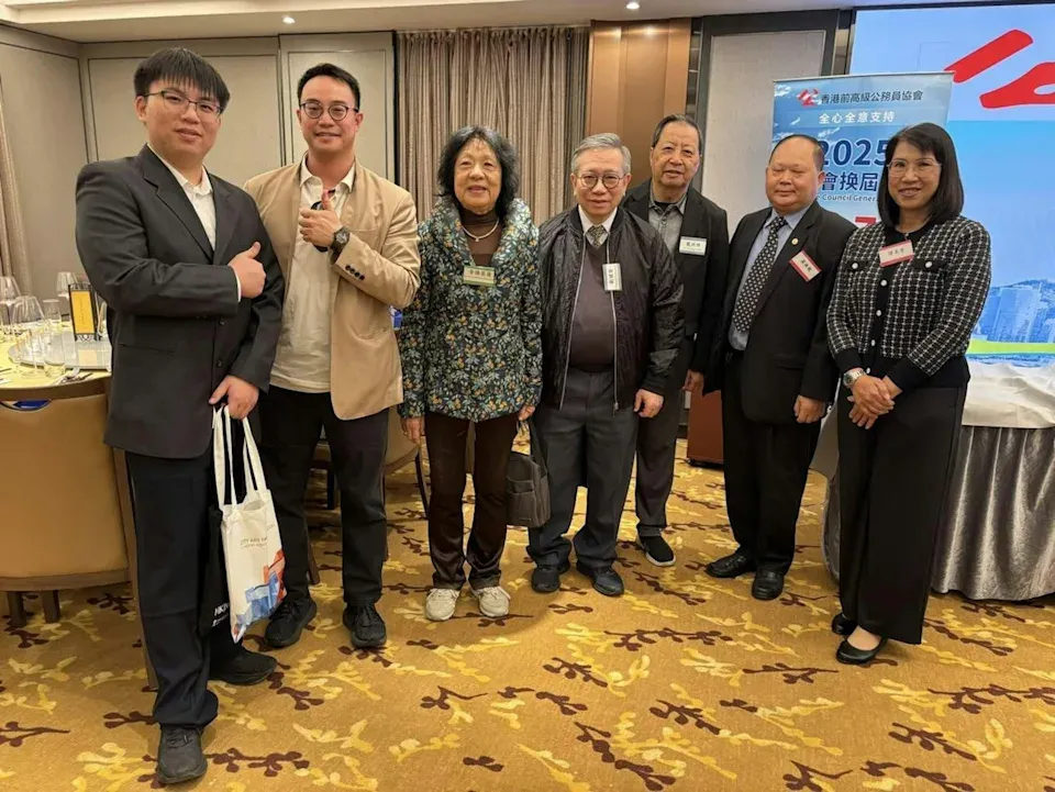 前高級公務員協會昨晚舉行周年大會及晚宴(網上圖片)
