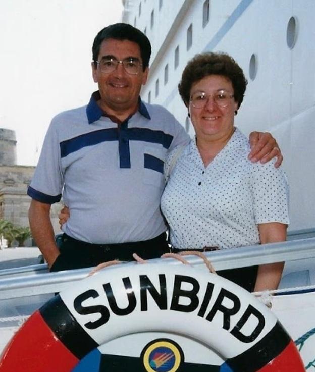 杰夫科克與蘇珊夫妻恩愛,生前經常出國旅遊。(互聯網)