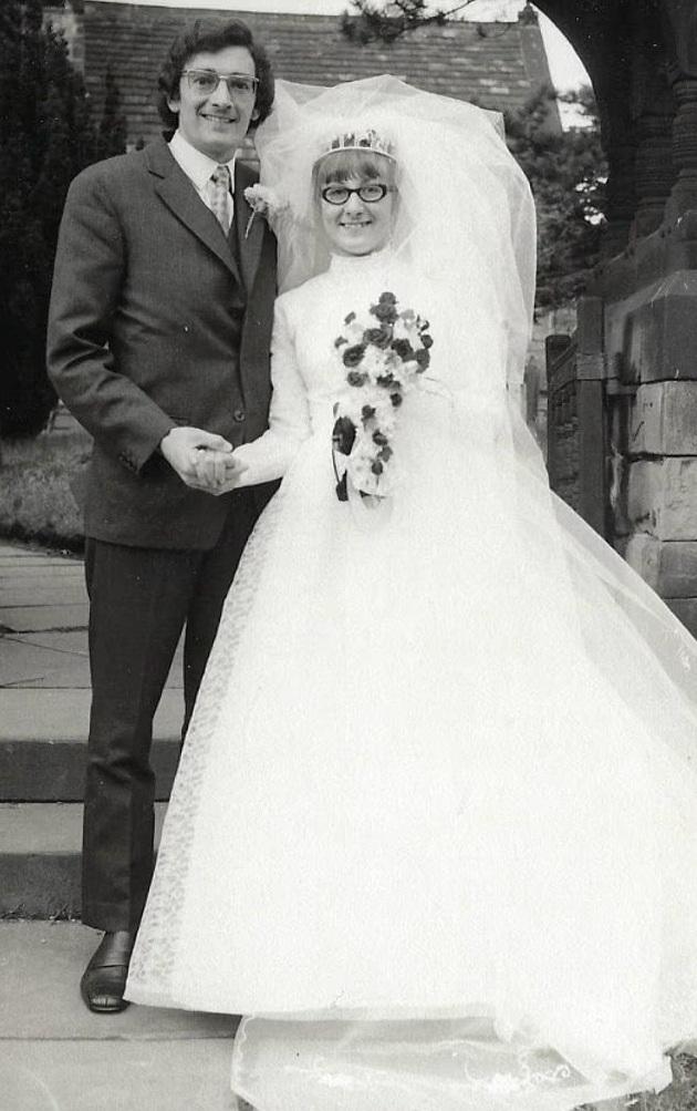 杰夫科克與蘇珊結婚照。(互聯網)