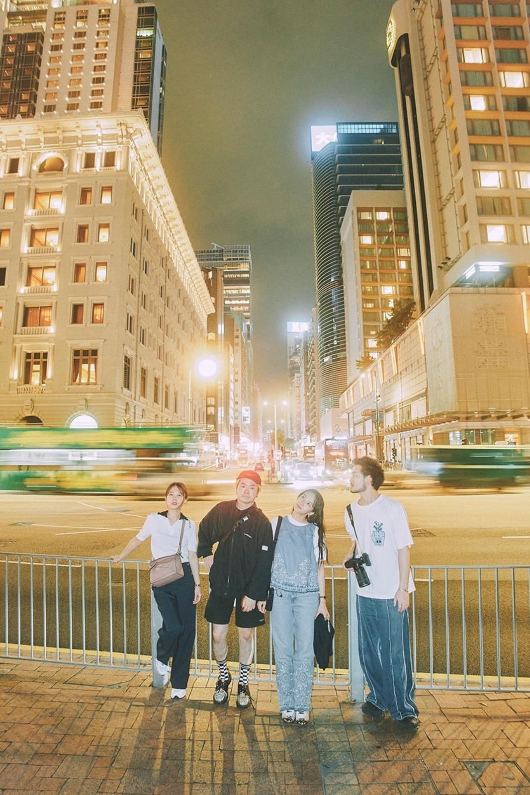 綠黃色社會訪港期間到處打卡。