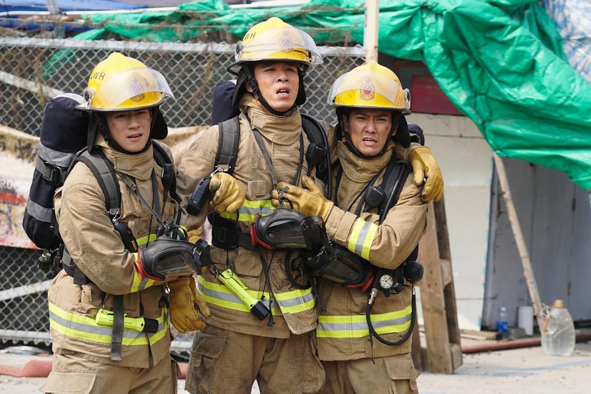 黃愷傑以星二代入行,有份演出香港大製作《焚城》。