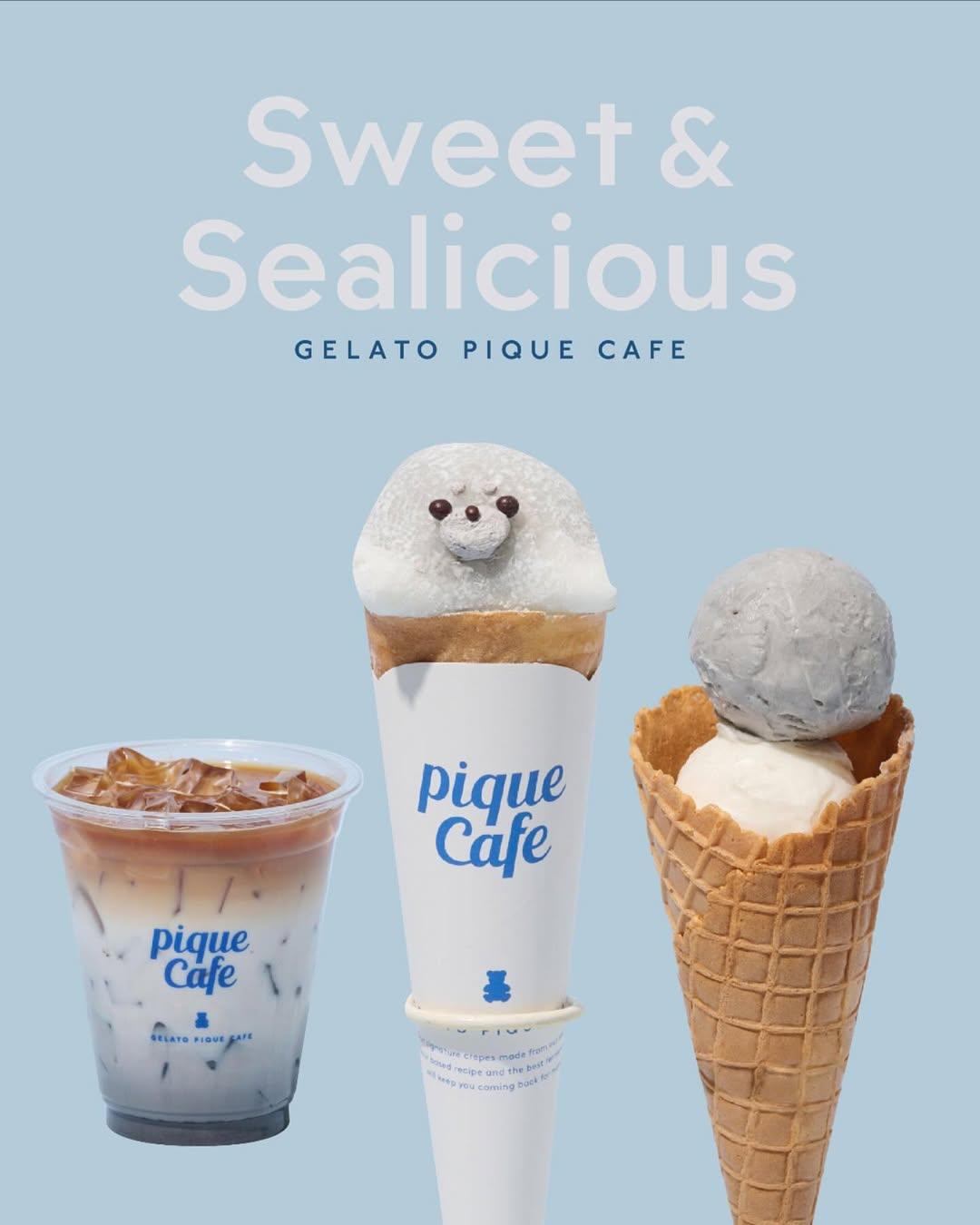 Gelato Pique Café超人氣「小海豹」