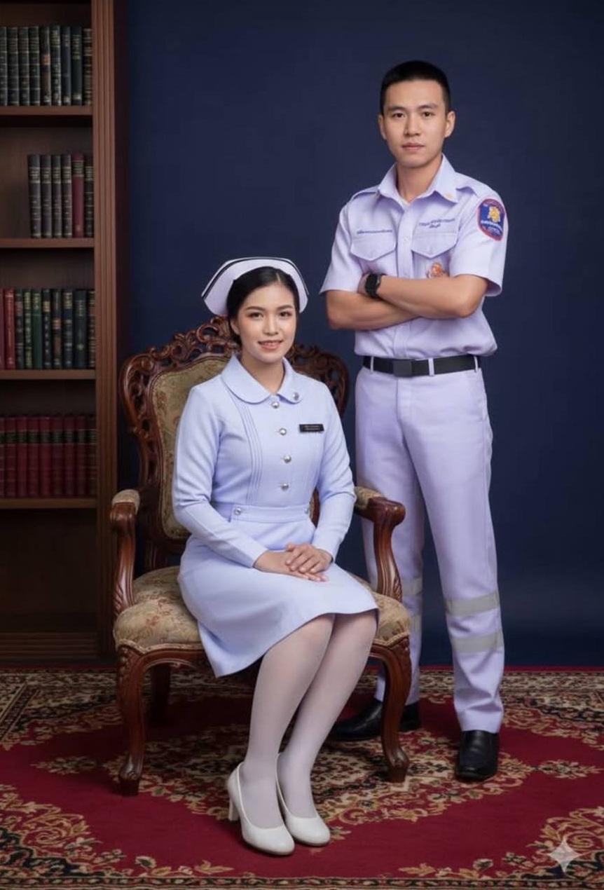 吉拉瓦迪與丈夫同是醫護人員,見車禍發生,即義不容辭下車救人。(互聯網)