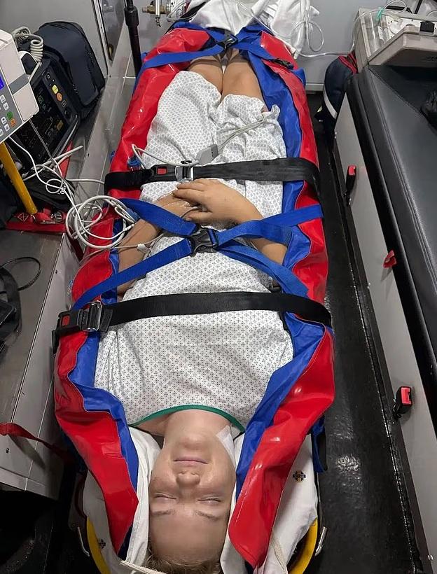 博伊被送回瑞典接受跟進治療。(互聯網)