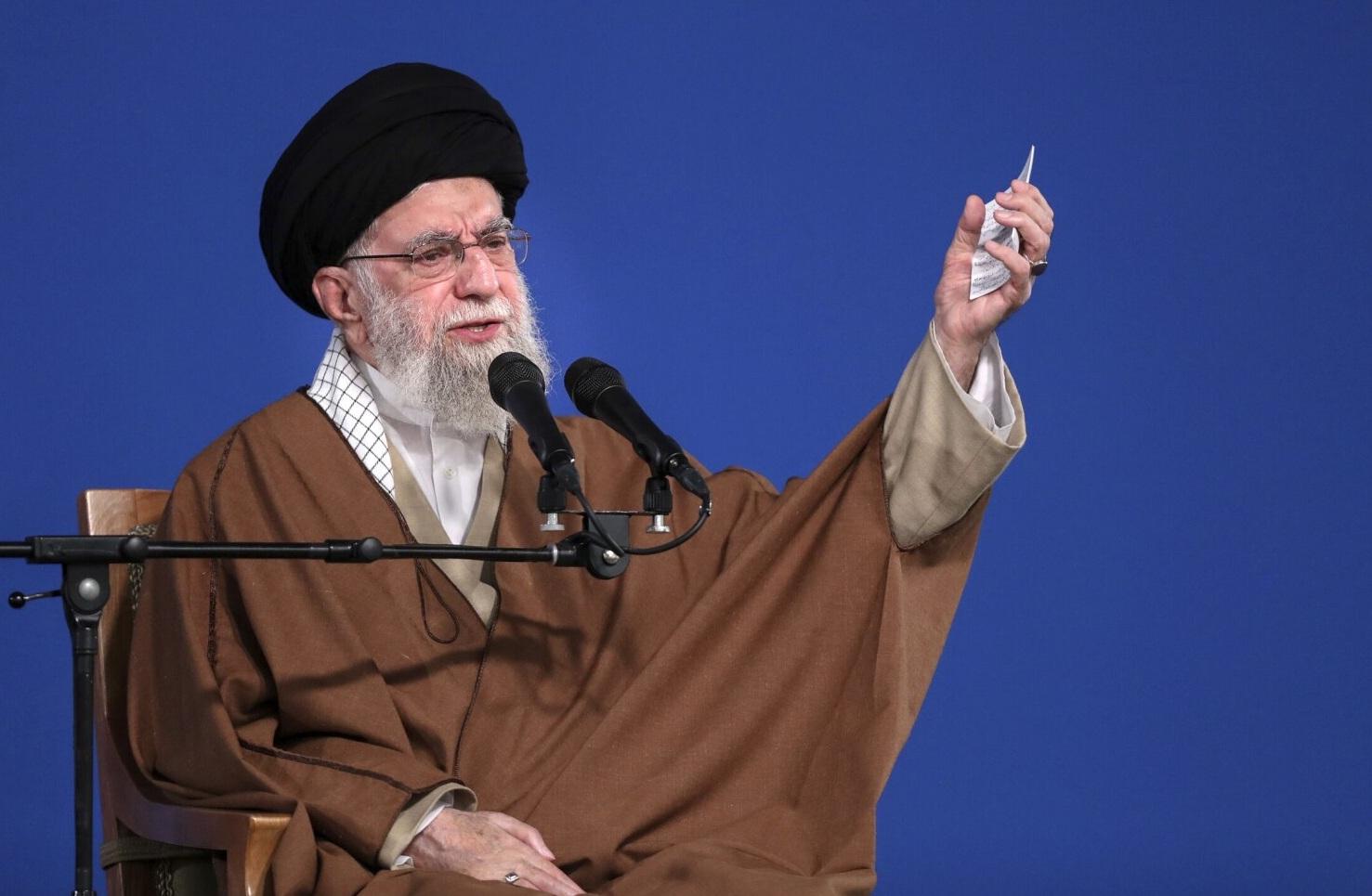 伊朗最高領袖哈梅內伊。(資料圖片)