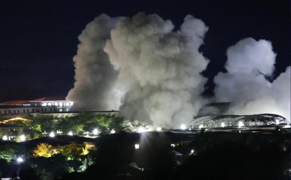 緬甸軍方上月突襲位於泰緬邊境妙瓦底的網絡詐騙園區「KK園」。(資料圖片)