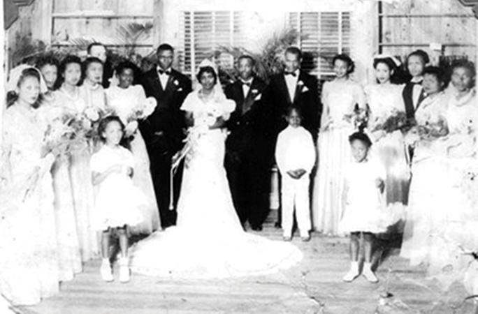 Eleanor Gittens和Lyle Gittens在1942年6月4日結婚。(健力士世界紀錄官網)