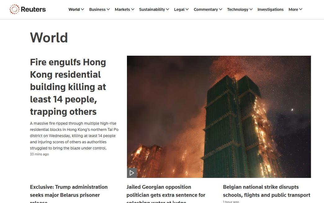 路透社相關報道。(互聯網)