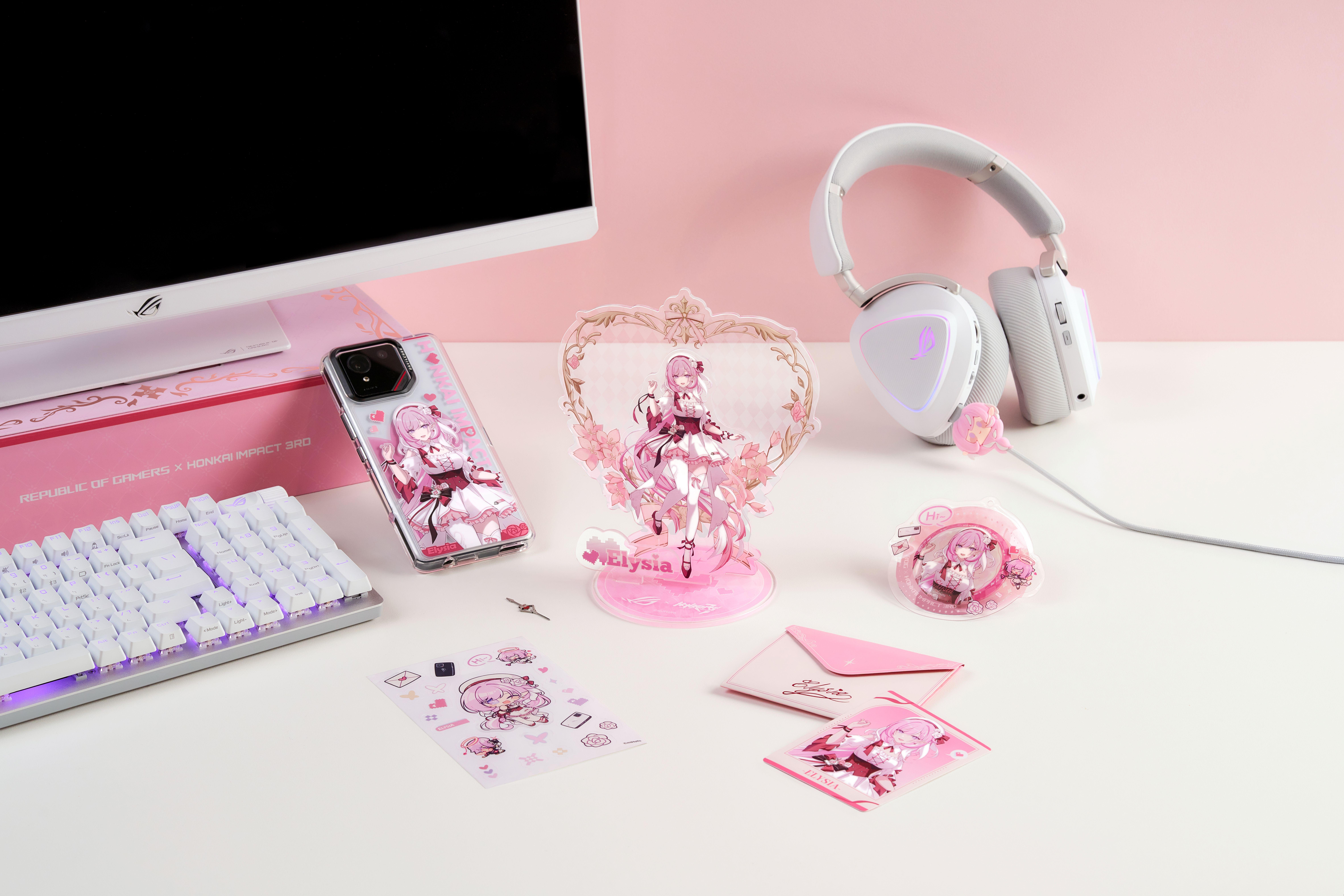 「愛莉希雅限定禮盒」內有各式可愛愛莉希雅精品。