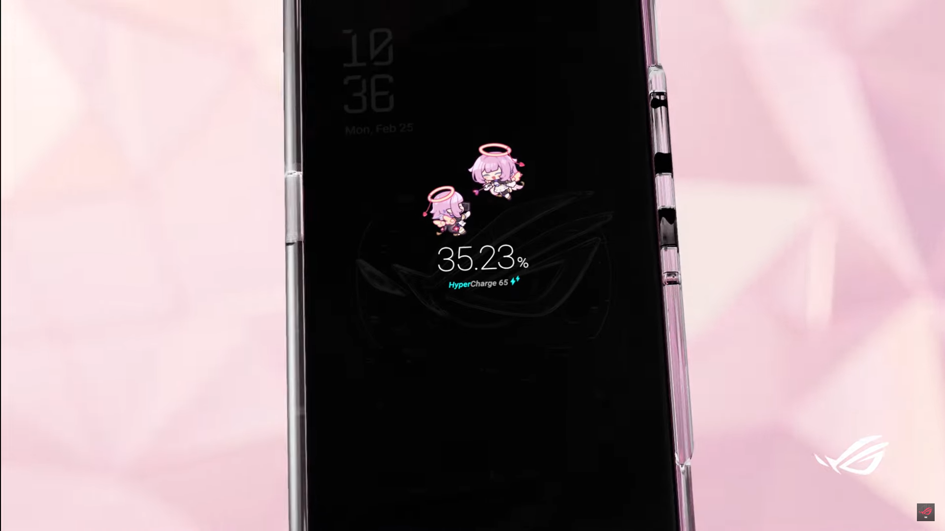 充電狀態動畫都有獨家愛莉希雅效果。