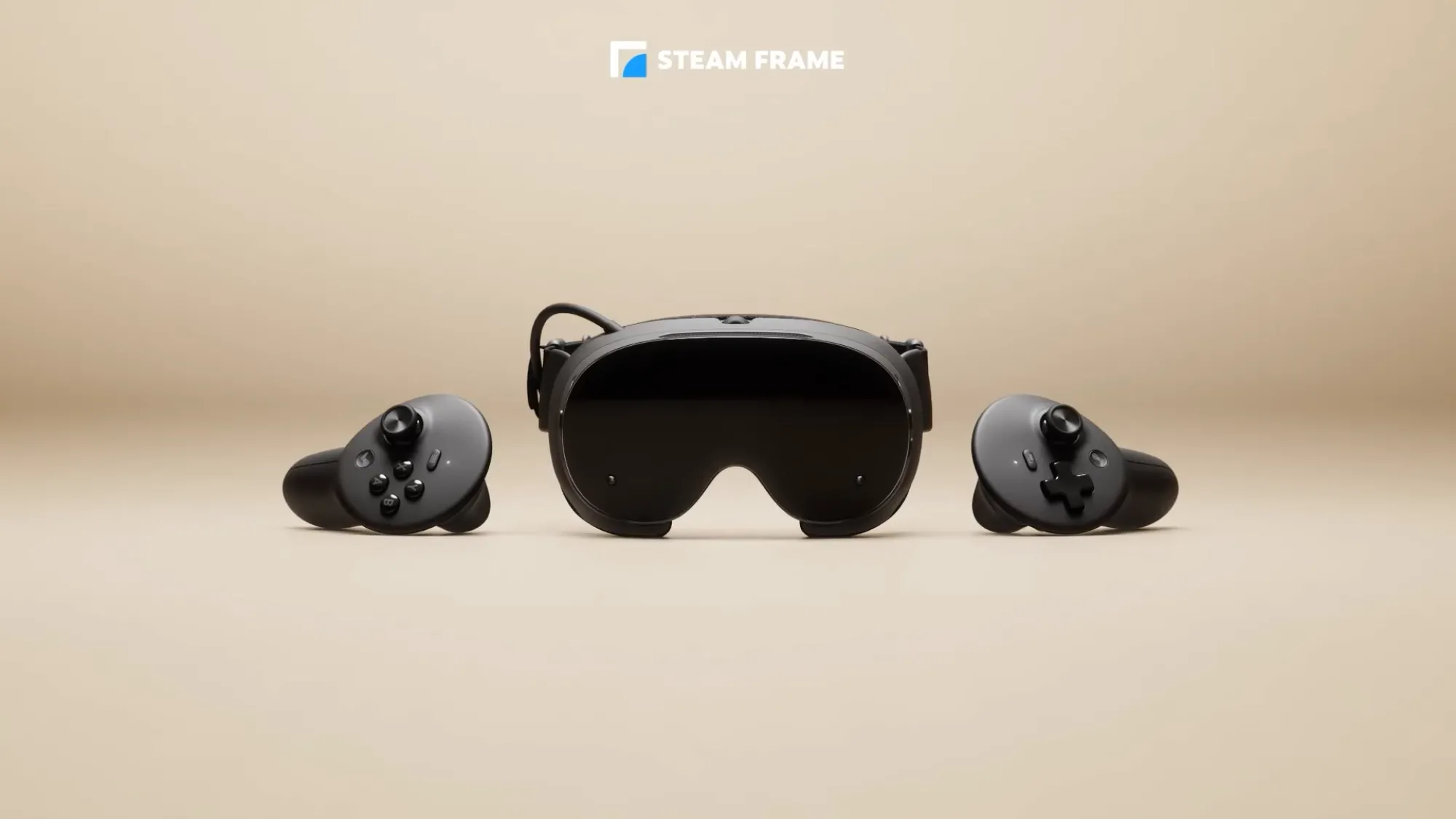 Steam Frame為一套全新的VR頭戴顯示器裝置。