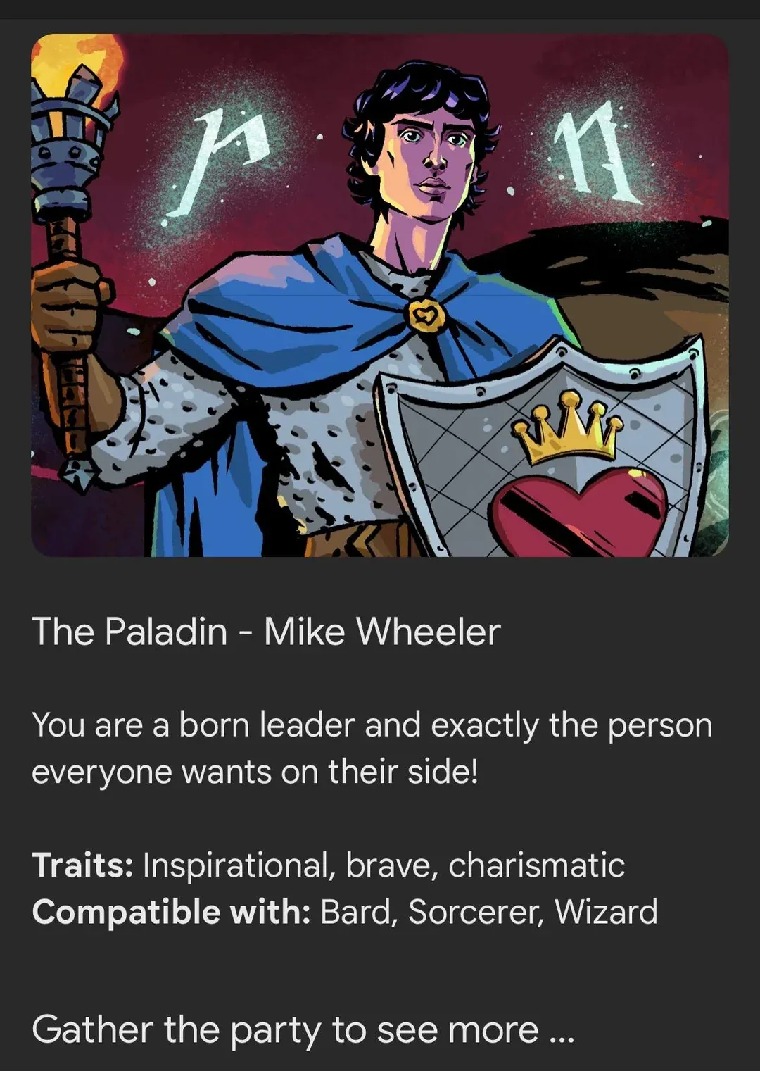 角色卡共有7種,換上美式漫畫風格。