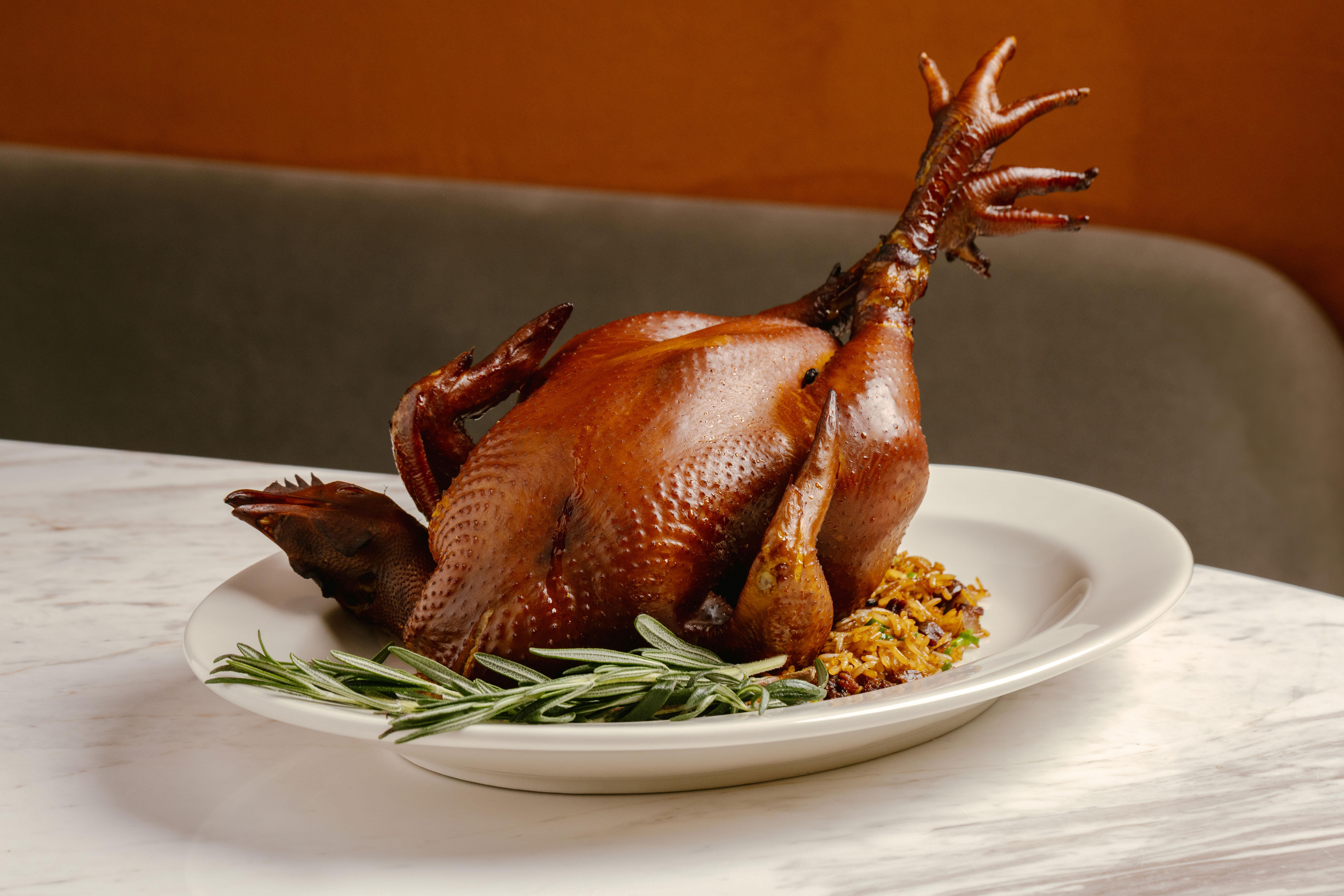 伯爵茶釀三黃燒雞 ($1188)