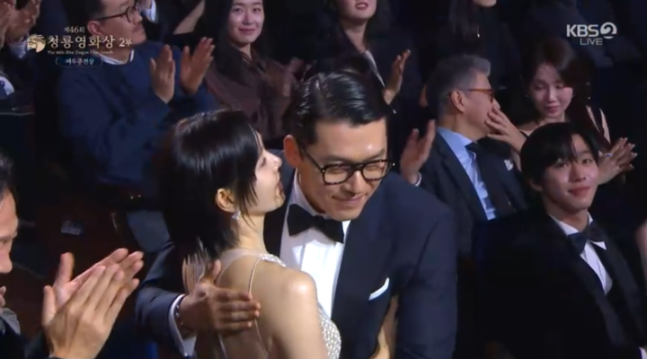 玄彬與孫藝珍以夫妻檔齊封青龍影帝影后。