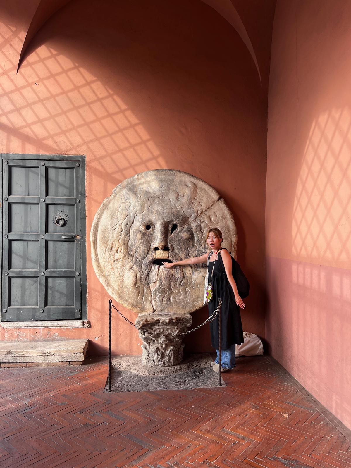 實測一下真理之口是否真的能測謊!