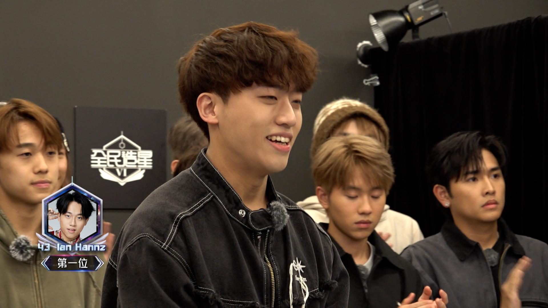 第一次評級第1名Ian Hannz。