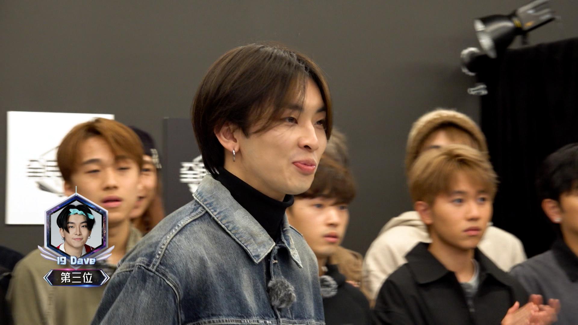 第一次評級第3名Dave。