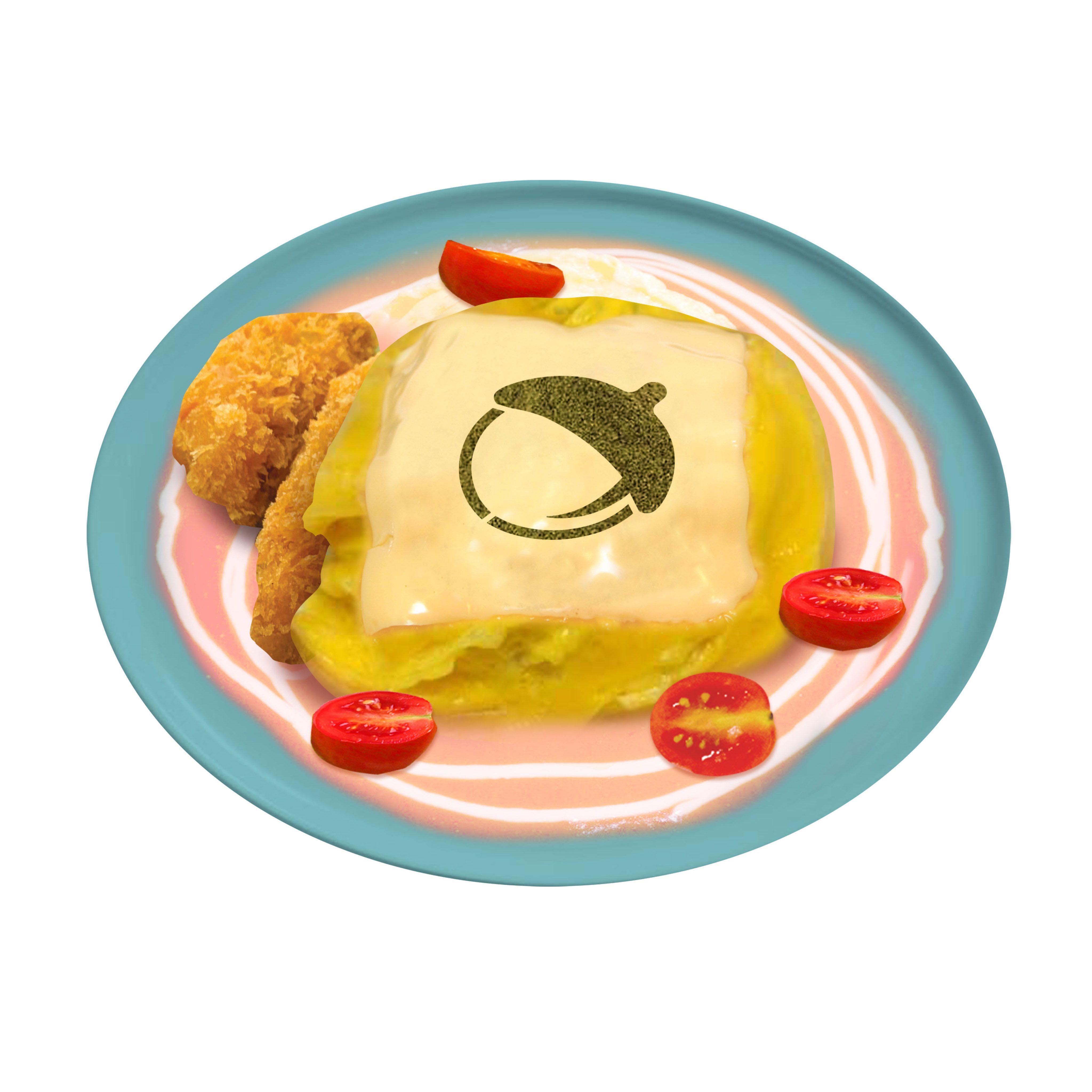 芝士明太子蛋包飯