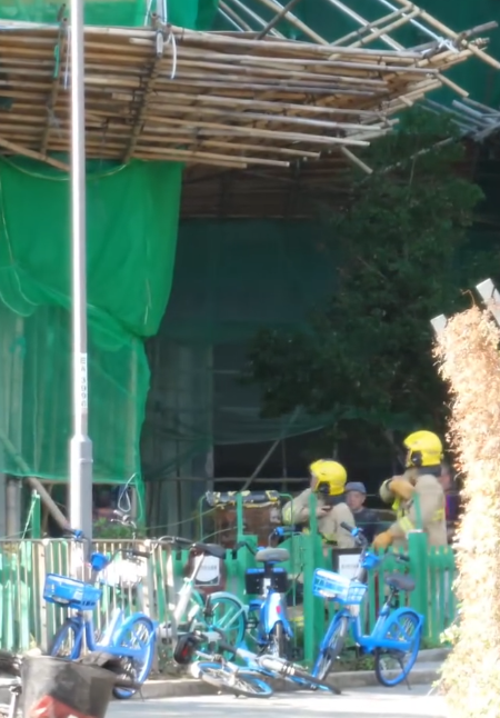 大埔宏福苑五級火,有目擊者拍得宏昌閣首先起火(Threads)