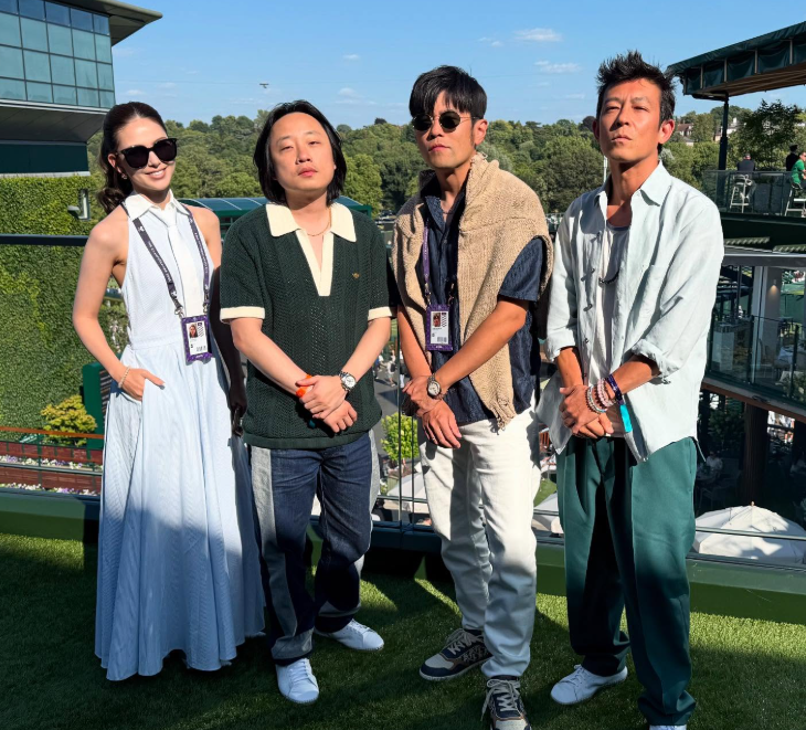 陳冠希與電影《頭文字D》拍檔周杰倫早前再度同框。