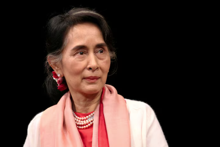 昂山素姬。(資料圖片)