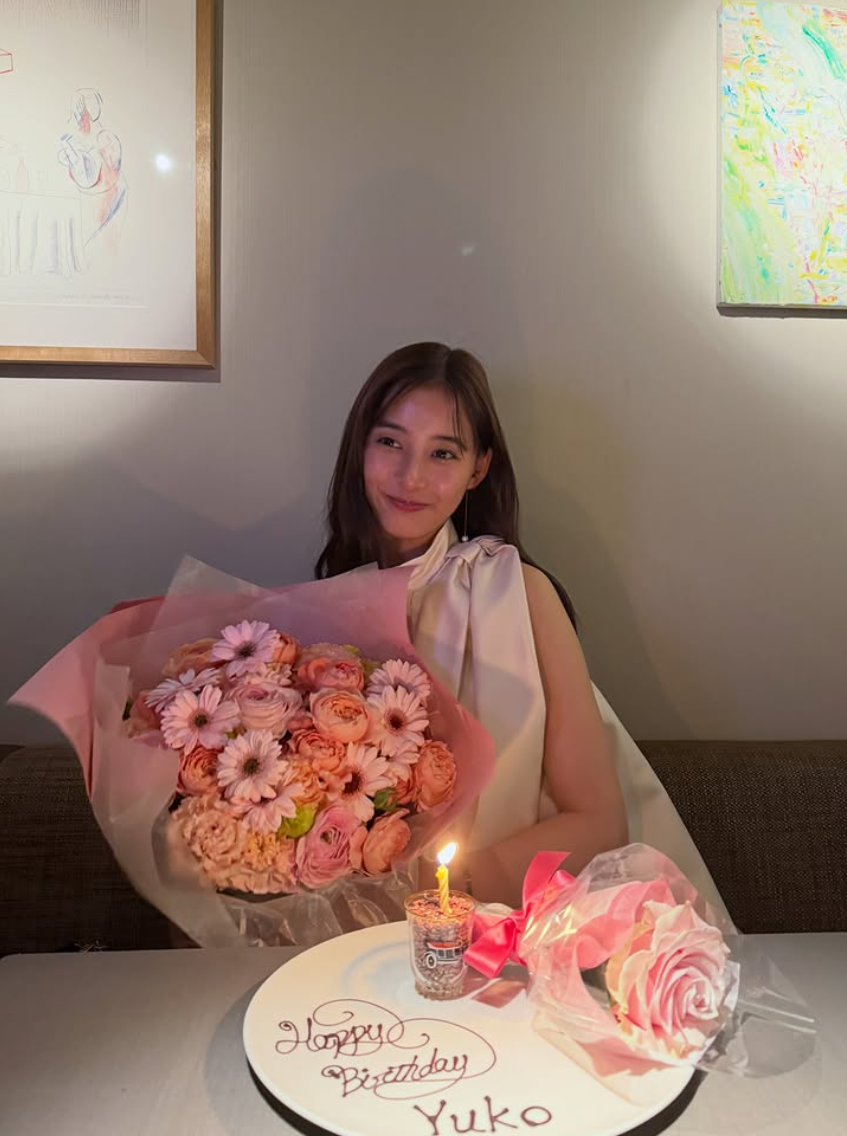 新木優子日前慶祝32歲生日。