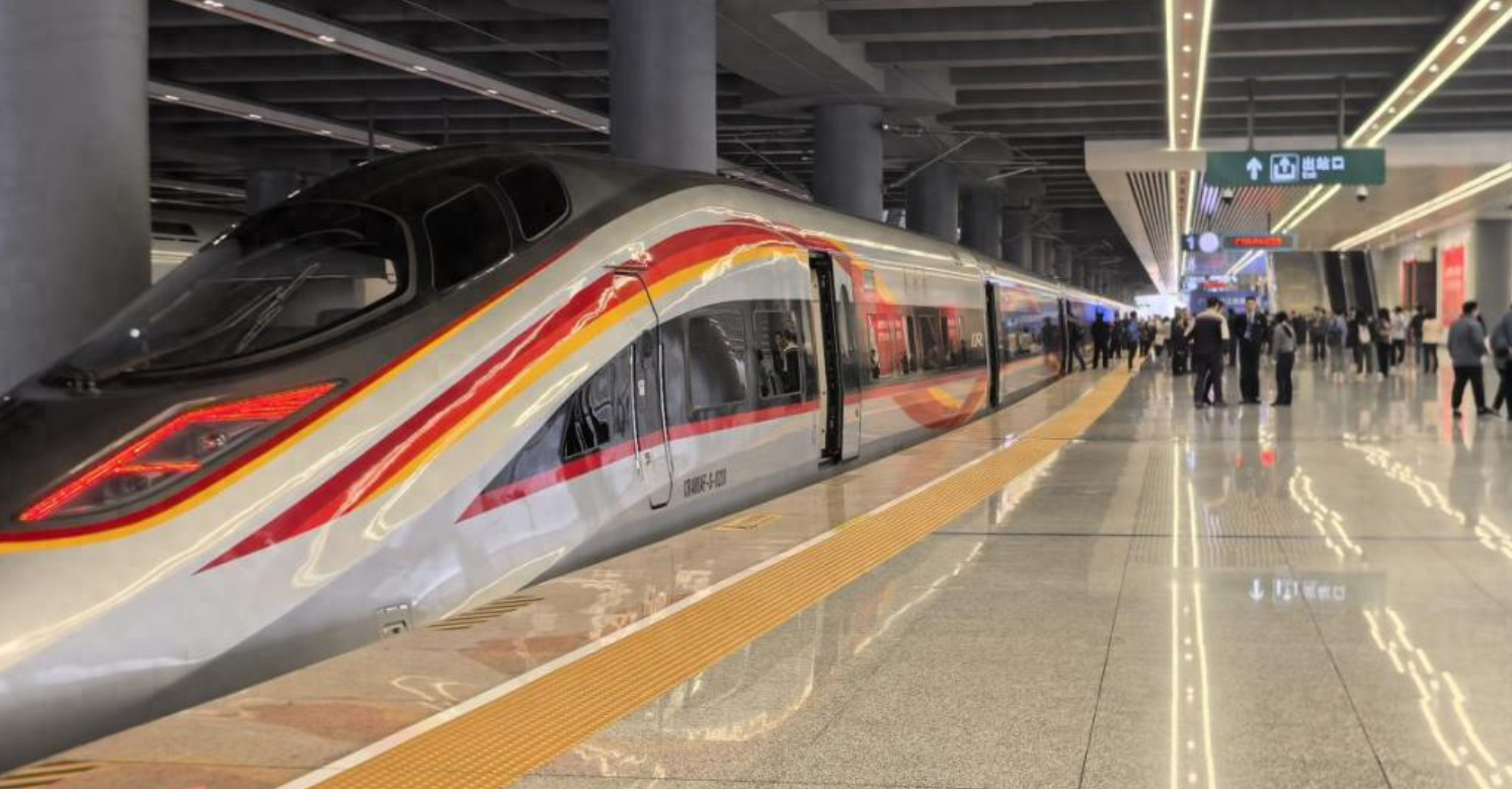 廣州至湛江高鐵建成通車,廣州白雲站至湛江北站最快1小時32分可達(網上圖片)