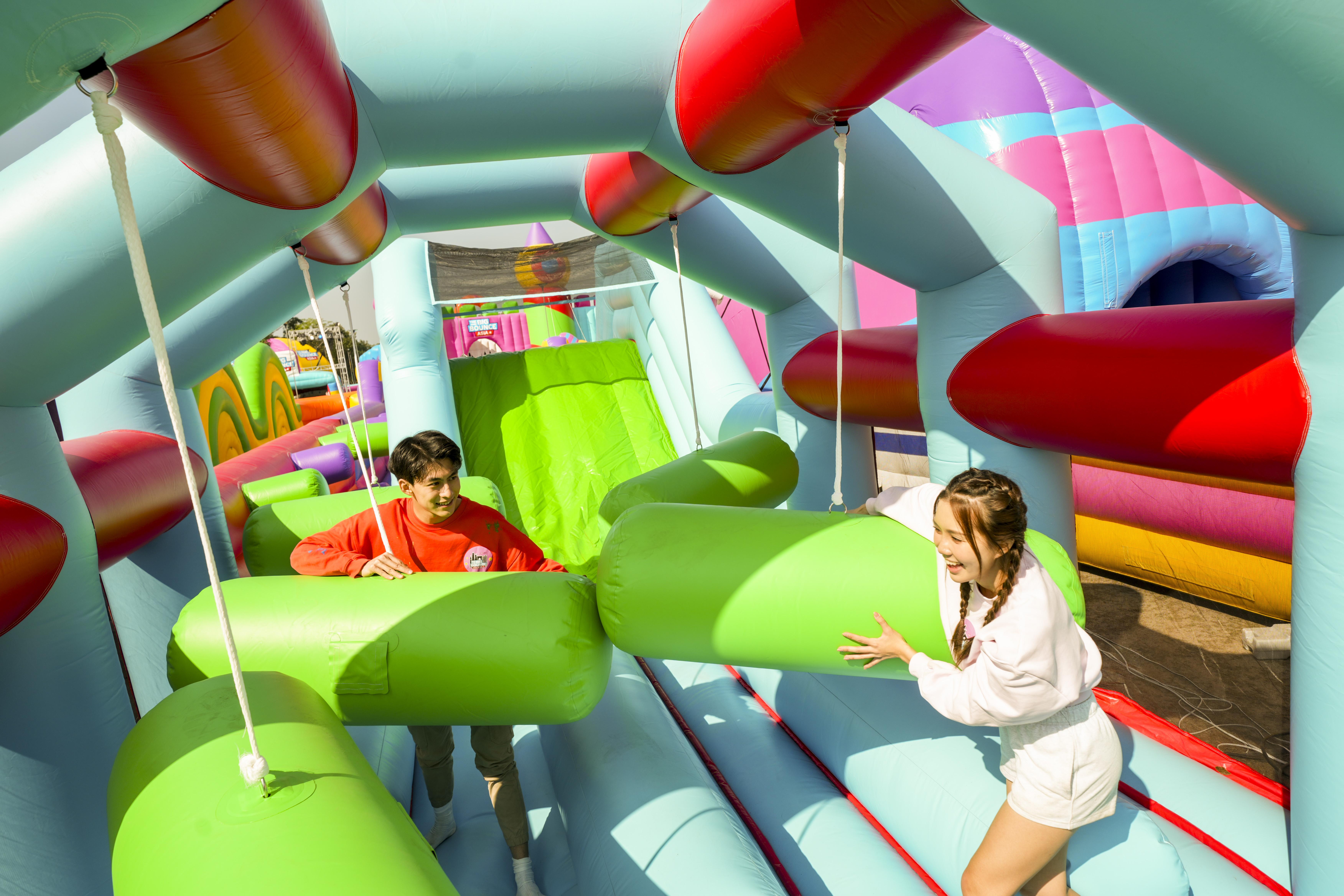 超過150米長的 The Giant 巨無霸挑戰場