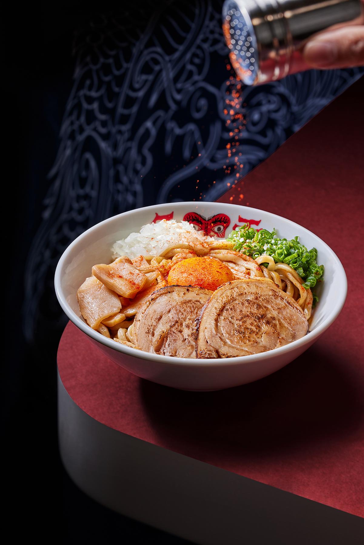 辛辣魚介叉燒拌麵($78) 魚介香味突出,沒沾麵般辣。